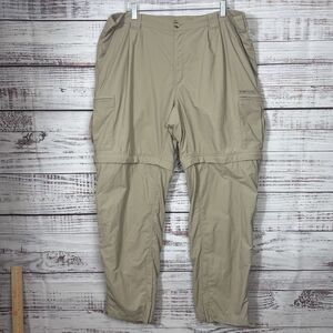 Ex Officio Convertible Pants Lightweight Quick Dry Cargo Fishing Hiking Mens L